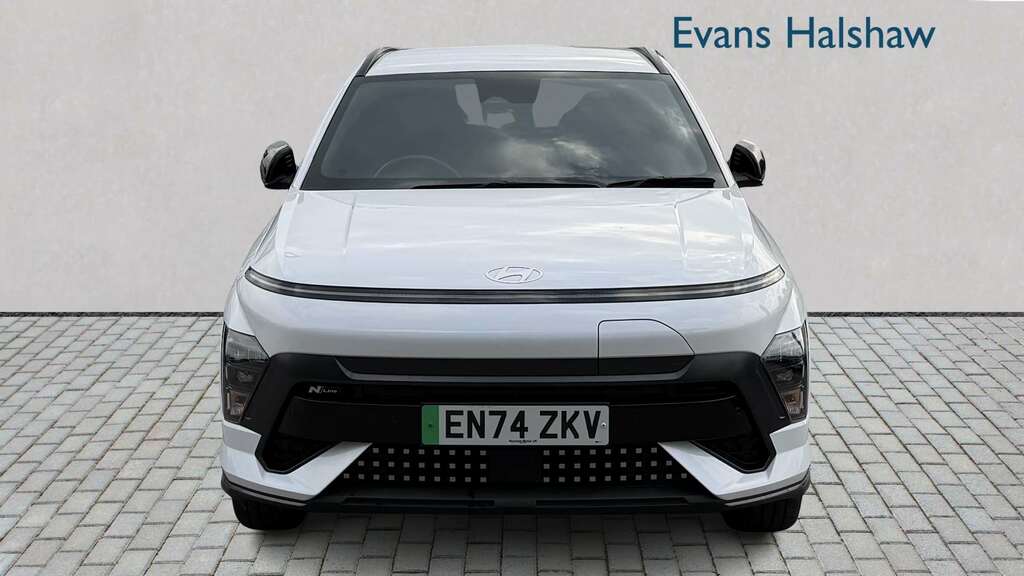 Hyundai Kona 160Kw N Line 65Kwh 2025 EN74ZKV White #4