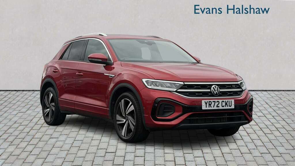 Volkswagen T-Roc 1.5 Tsi R-line Dsg 2022 Red