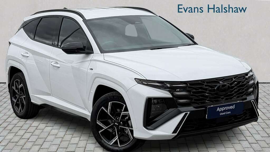 Hyundai Tucson 1.6T 239 Hybrid N Line 2026 White