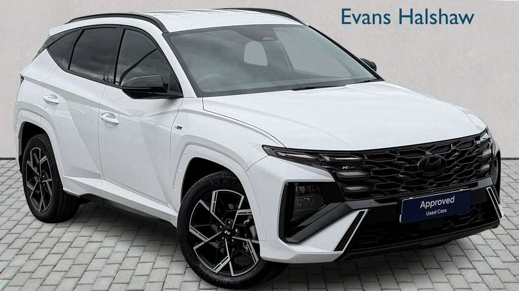 Hyundai Tucson 1.6T 239 Hybrid N Line 2026 White