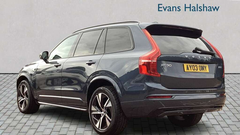 Volvo XC90 2.0 B5d 235 R Design Awd Geartronic 2022 KM22ACJ Blue #2