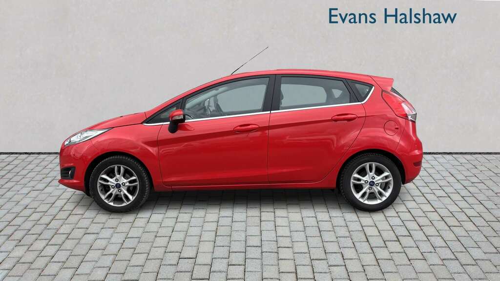 Ford Fiesta 1.0 Ecoboost Zetec 2015 SN65RHE Red #3