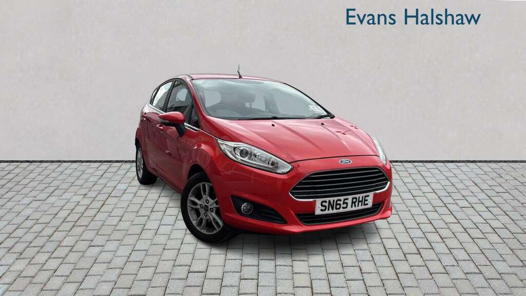 Ford Fiesta 1.0 Ecoboost Zetec 2015 Red