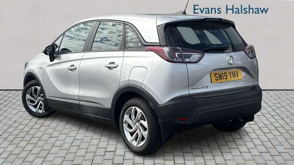 Vauxhall Crossland X 1.2 83 Se 2019 SW19YNV Silver #2