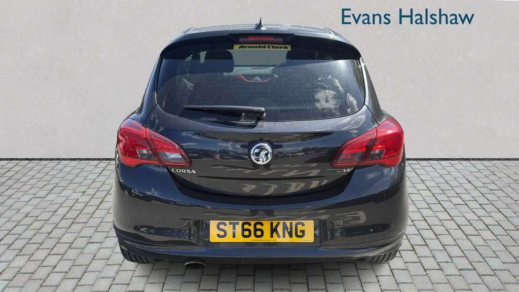 Vauxhall Corsa 1.4 Limited Edition 2016 ST66KNG Black #4