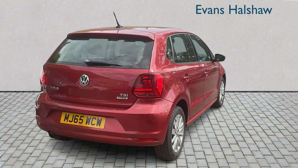 Volkswagen Polo 1.2 Tsi Se 2015 MJ65WCW Red #4