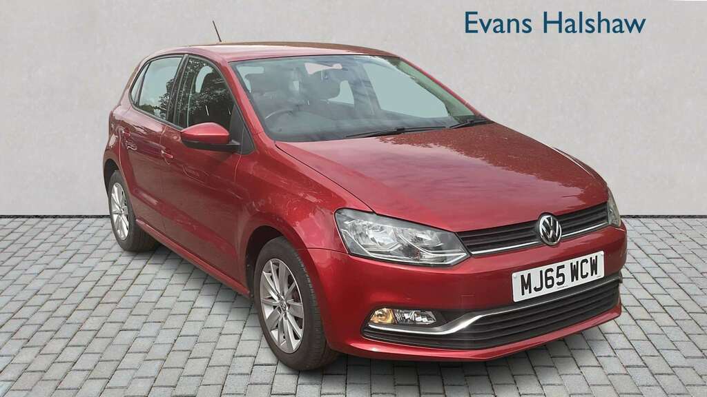 Volkswagen Polo 1.2 Tsi Se 2015 Red