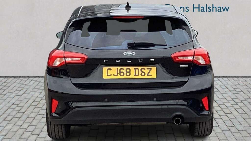 Ford Focus 1.0 Ecoboost 125 Titanium X 2019 CJ68DSZ Black #4