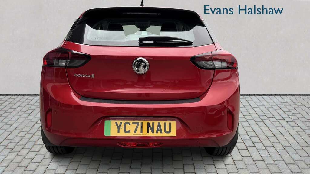 Vauxhall Corsa-e 100Kw Se Nav 50Kwh 7.4Kwch 2021 YC71NAU Red #4