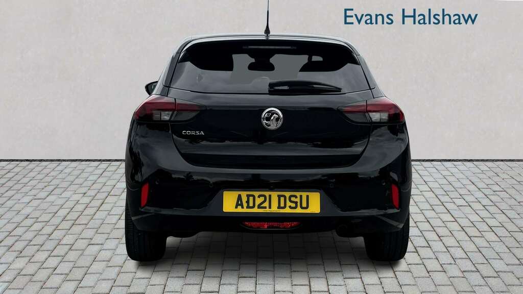 Vauxhall Corsa 1.2 Turbo Elite Nav Premium 2021 AD21DSU Black #6