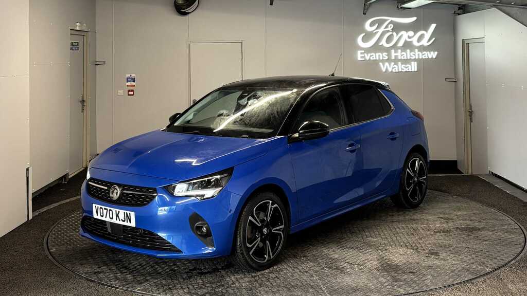 Vauxhall Corsa 1.2 Turbo Elite Nav Premium 2020 VO70KJN Blue #2