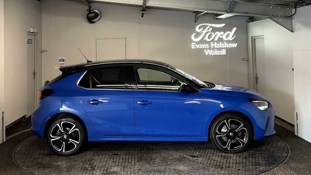 Vauxhall Corsa 1.2 Turbo Elite Nav Premium 2020 VO70KJN Blue #3