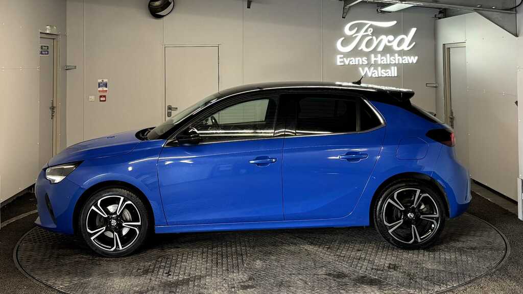 Vauxhall Corsa 1.2 Turbo Elite Nav Premium 2020 VO70KJN Blue #6