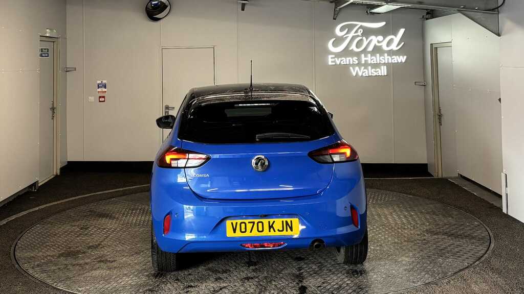 Vauxhall Corsa 1.2 Turbo Elite Nav Premium 2020 VO70KJN Blue #5