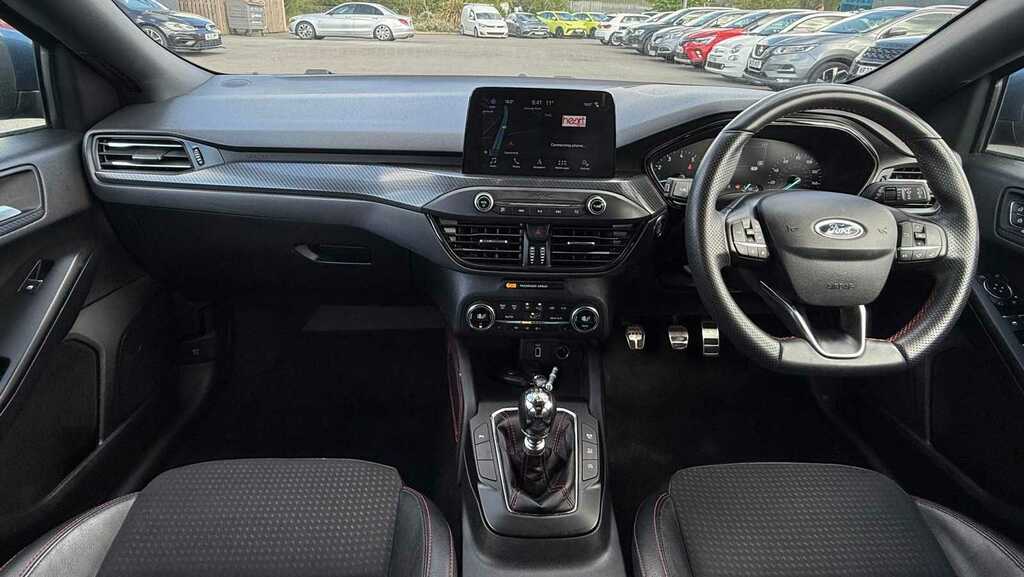 Ford Focus 1.0 Ecoboost 125 St-line X 2019 YV19DVL Blue #6