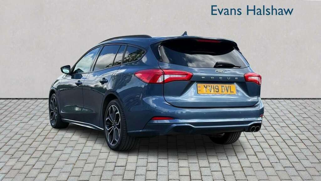 Ford Focus 1.0 Ecoboost 125 St-line X 2019 YV19DVL Blue #2