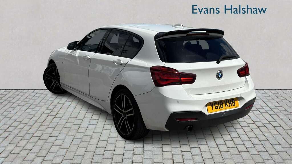 BMW 1 Series 118I 1.5 M Sport Shadow Edition 2018 DA05HHH White #2