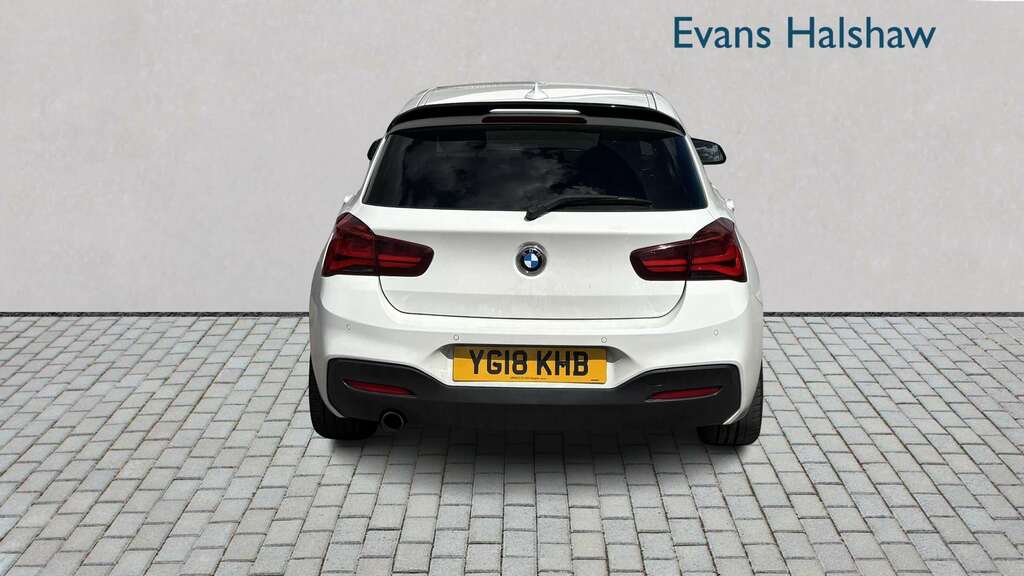 BMW 1 Series 118I 1.5 M Sport Shadow Edition 2018 DA05HHH White #3
