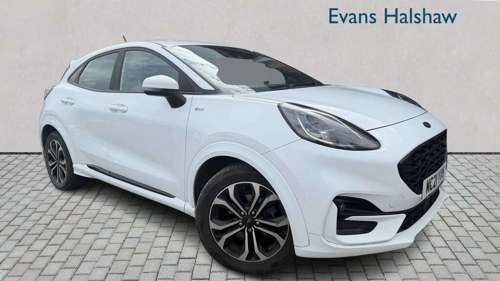 Ford Puma 1.0 Ecoboost Hybrid Mhev St-line 2021 White