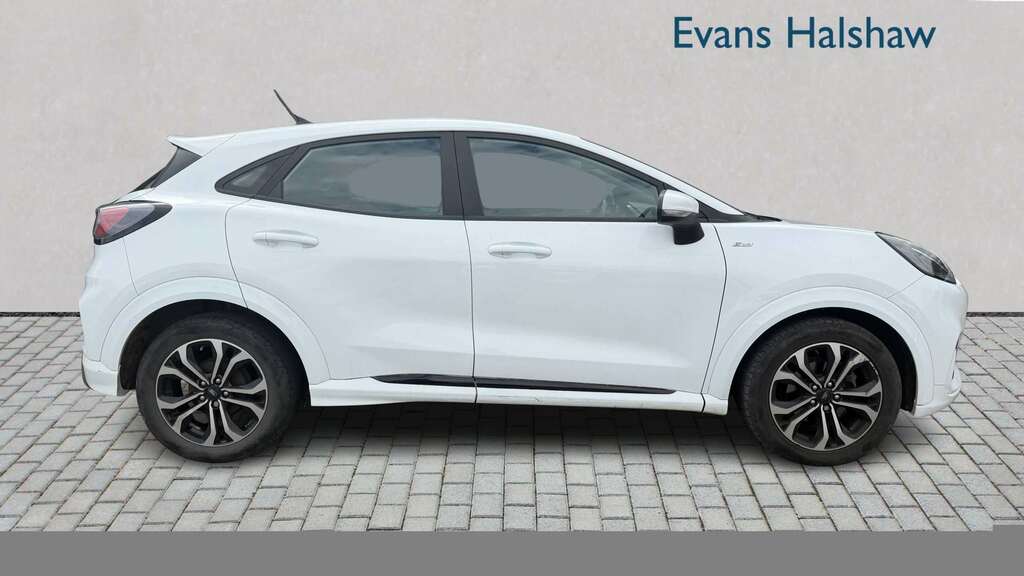 Ford Puma 1.0 Ecoboost Hybrid Mhev St-line 2021 MC21YVW White #3