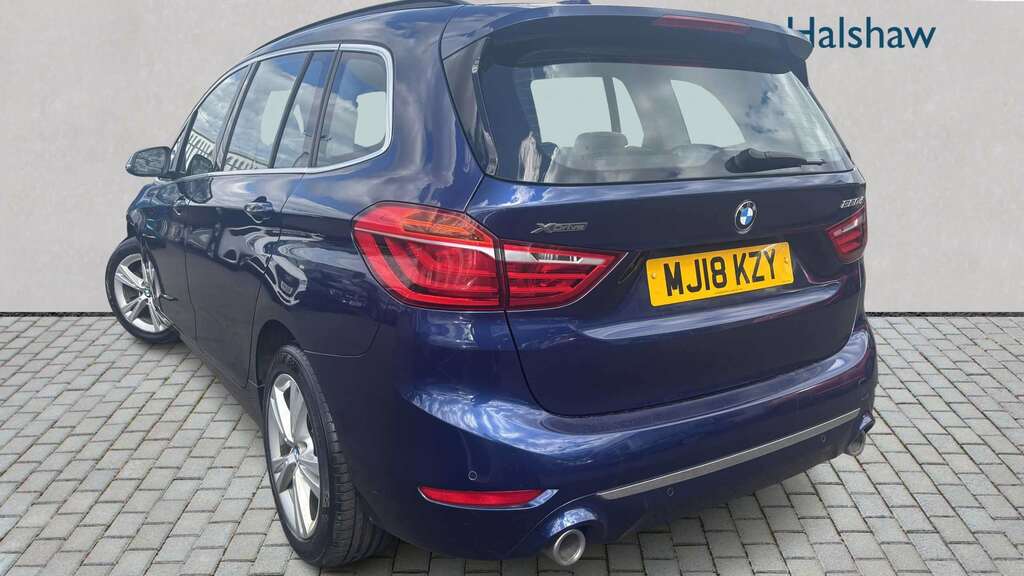 BMW 2 Series 220D Xdrive Luxury Step 2018 MJ18KZY Blue #2