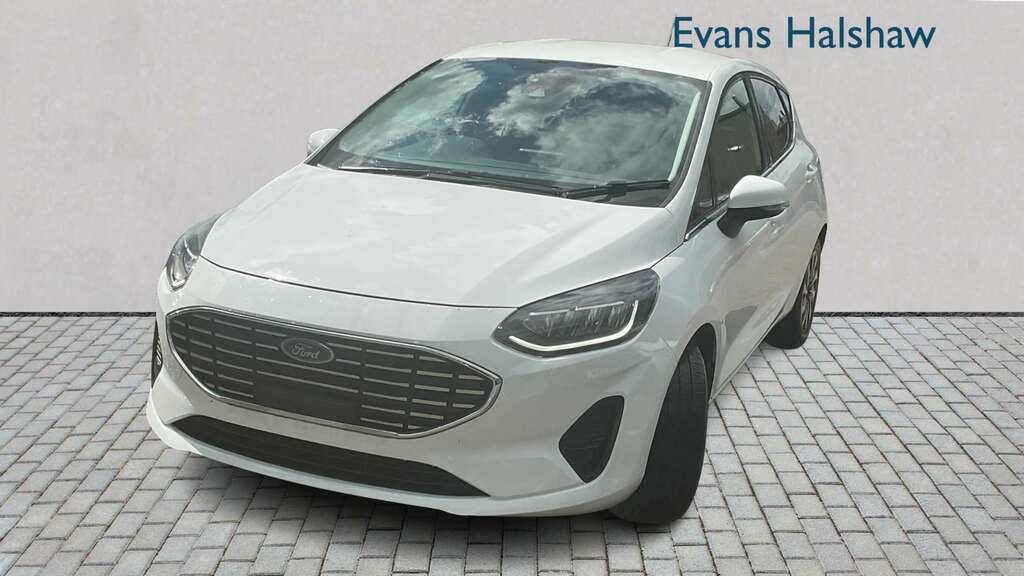 Ford Fiesta 1.0 Ecoboost Hybrid Mhev 125 Titanium 2023 MM23PNX White #2