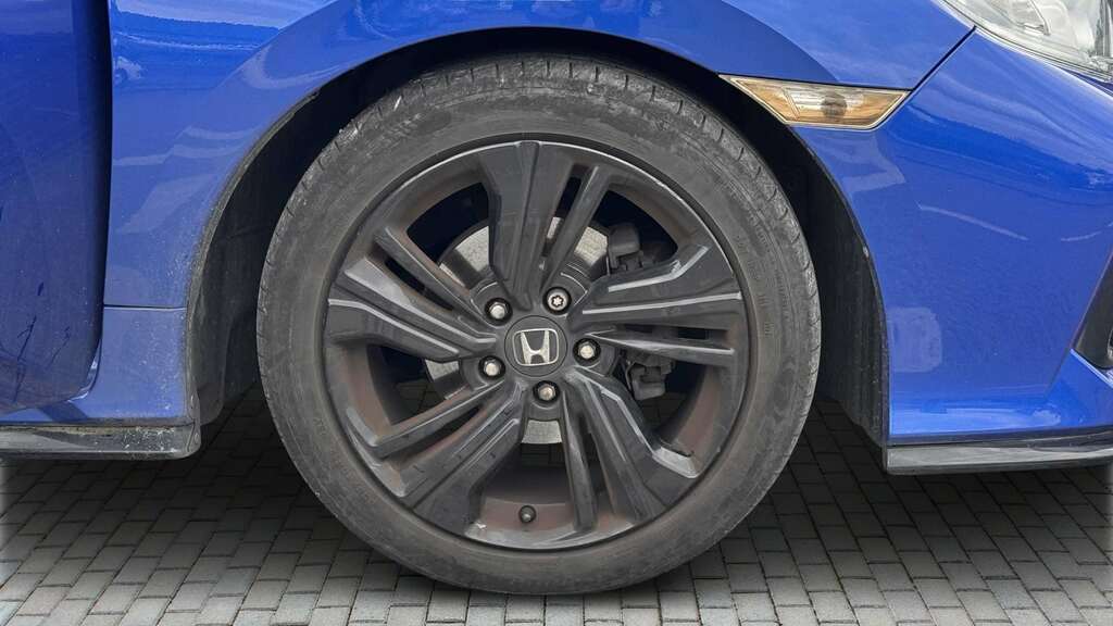 Honda Civic 1.0 Vtec Turbo 126 Sport Line 2019 NU69HRL Blue #6