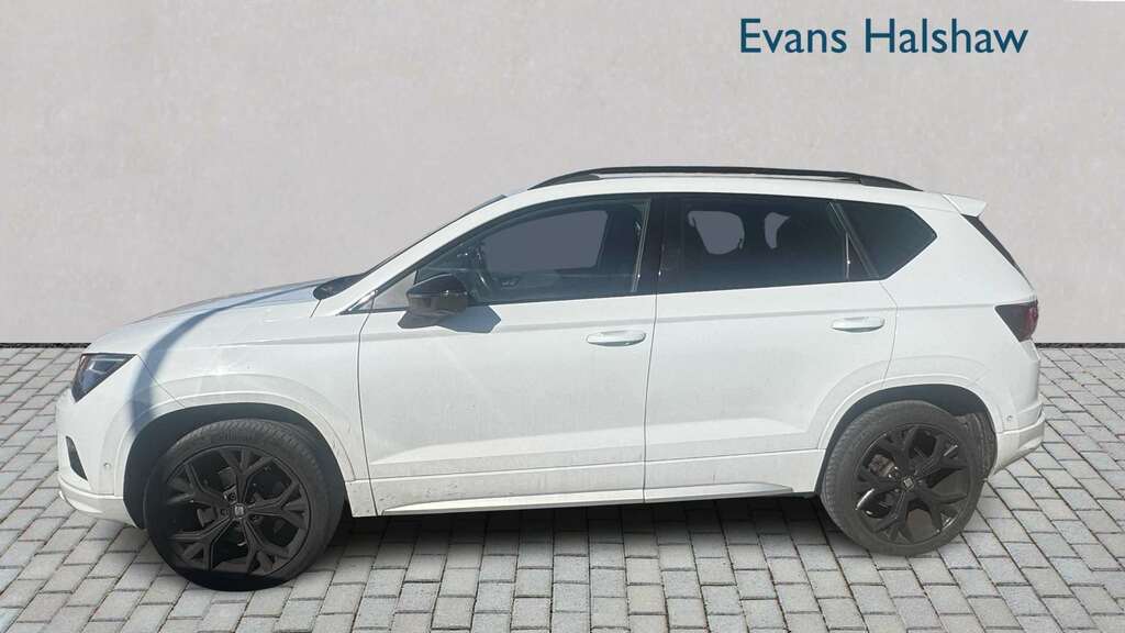 Seat Ateca 2.0 Tdi Fr Black Edition Ez Dsg 2020 KY70GAX White #5