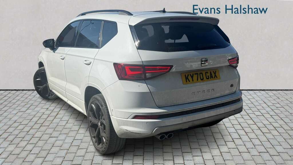Seat Ateca 2.0 Tdi Fr Black Edition Ez Dsg 2020 KY70GAX White #2