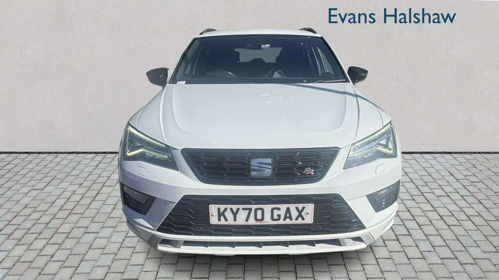 Seat Ateca 2.0 Tdi Fr Black Edition Ez Dsg 2020 KY70GAX White #6