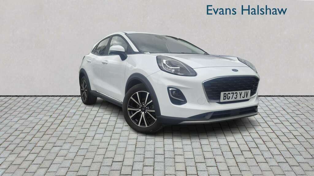 Ford Puma 1.0 Ecoboost Hybrid Mhev Titanium 2023 White
