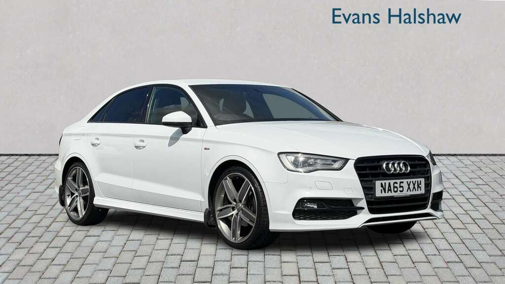Audi A3 1.4 Tfsi 150 S Line S Tronic Nav 2015 White