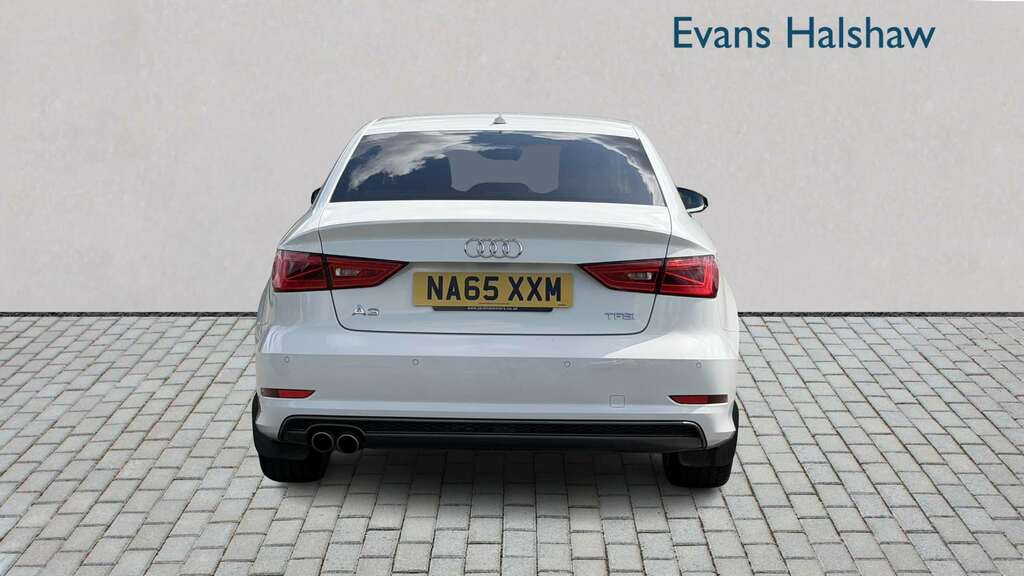 Audi A3 1.4 Tfsi 150 S Line S Tronic Nav 2015 NA65XXM White #5