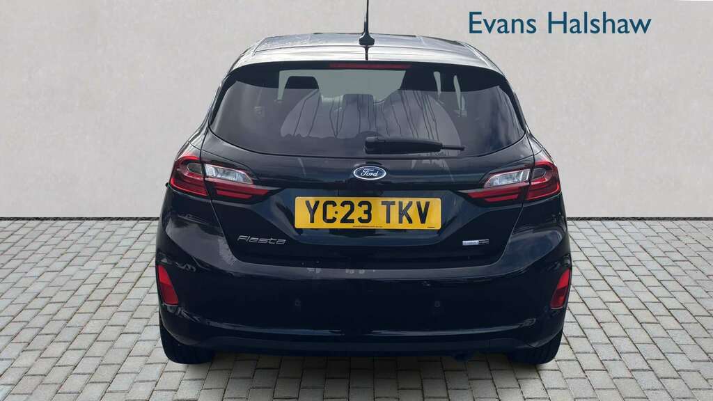 Ford Fiesta 1.0 Ecoboost Hbd Mhev 125 Titanium X 2023 YC23TKV Black #5