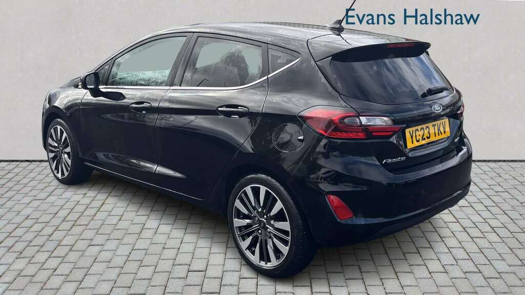Ford Fiesta 1.0 Ecoboost Hbd Mhev 125 Titanium X 2023 YC23TKV Black #2