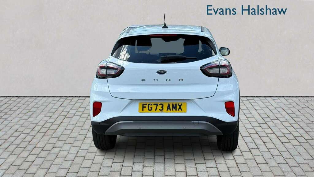 Ford Puma 1.0 Ecoboost Hybrid Mhev Titanium 2023 FG73AMX White #5