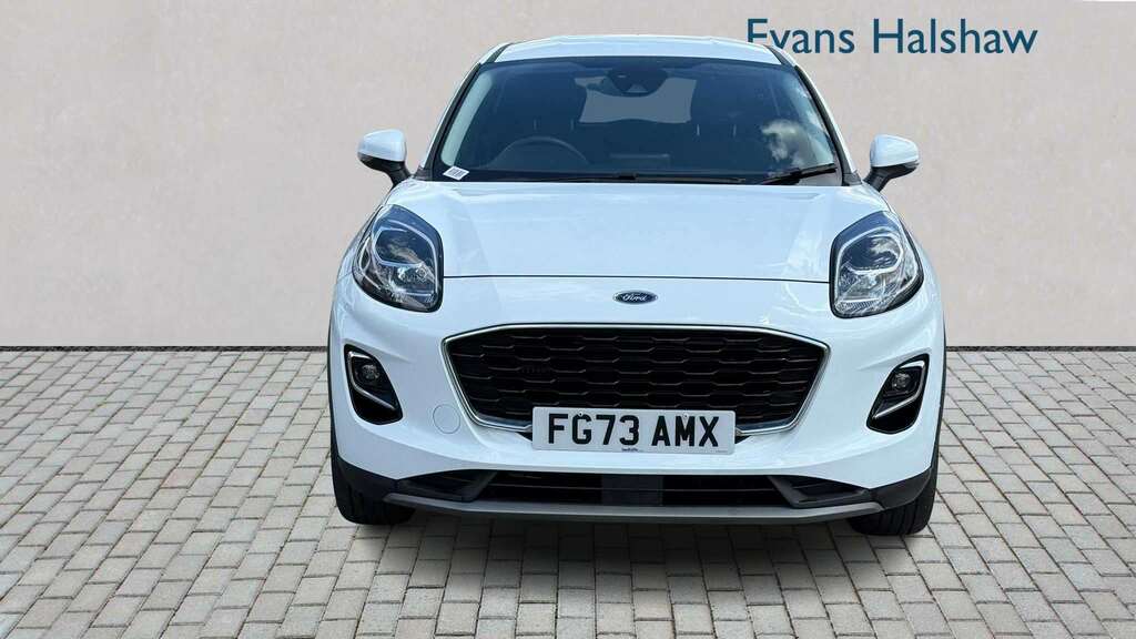 Ford Puma 1.0 Ecoboost Hybrid Mhev Titanium 2023 FG73AMX White #4