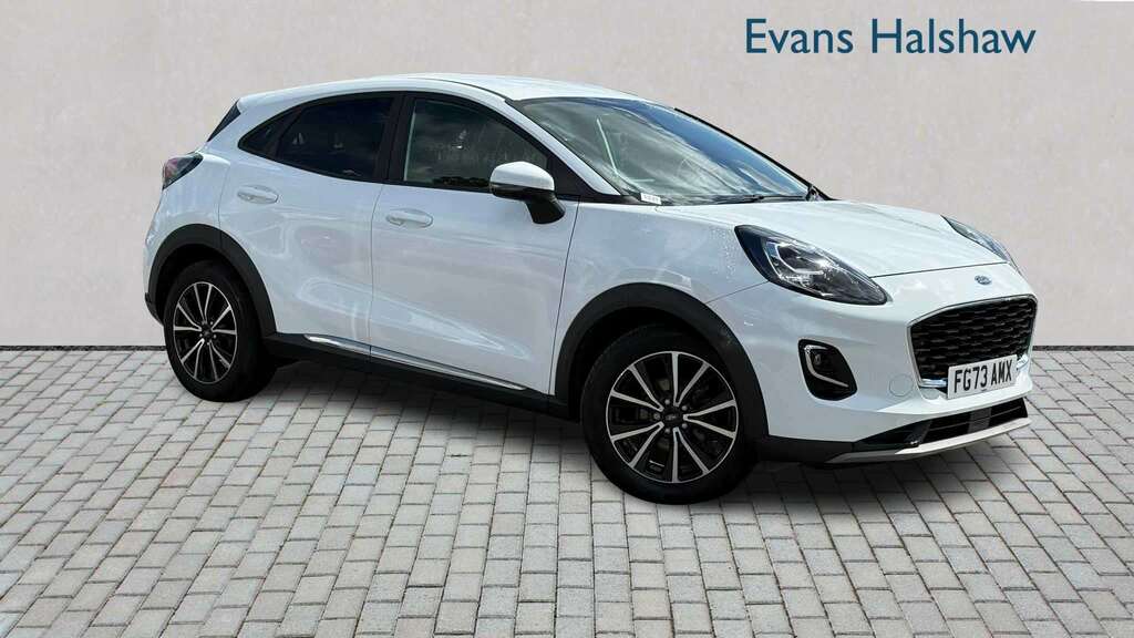 Ford Puma 1.0 Ecoboost Hybrid Mhev Titanium 2023 White
