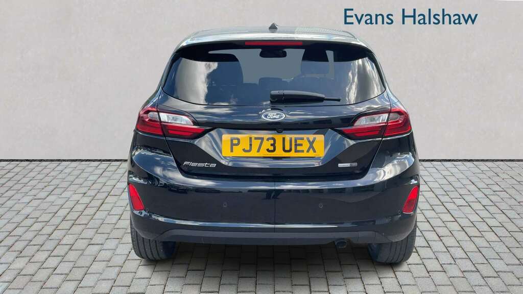 Ford Fiesta 1.0 Ecoboost Hbd Mhev 125 Titanium X 2023 PJ73UEX Black #5