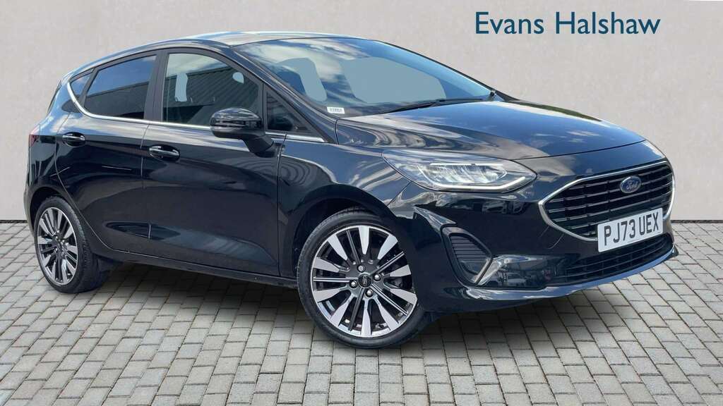 Ford Fiesta 1.0 Ecoboost Hbd Mhev 125 Titanium X 2023 Black