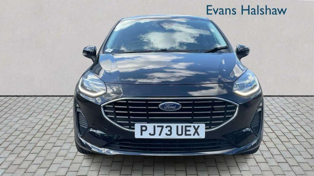 Ford Fiesta 1.0 Ecoboost Hbd Mhev 125 Titanium X 2023 PJ73UEX Black #4