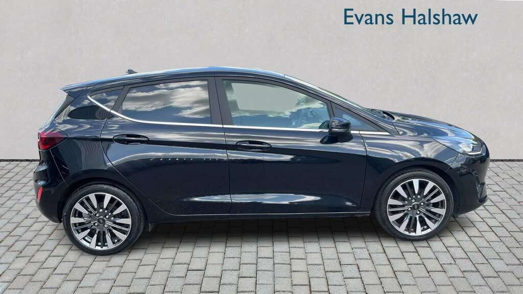 Ford Fiesta 1.0 Ecoboost Hbd Mhev 125 Titanium X 2023 PJ73UEX Black #3