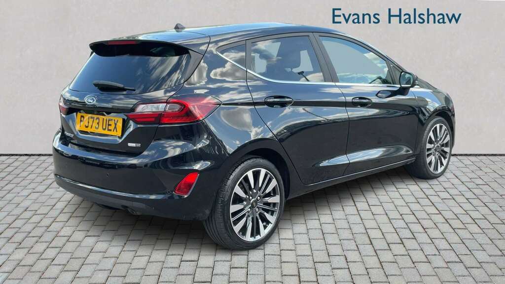 Ford Fiesta 1.0 Ecoboost Hbd Mhev 125 Titanium X 2023 PJ73UEX Black #2