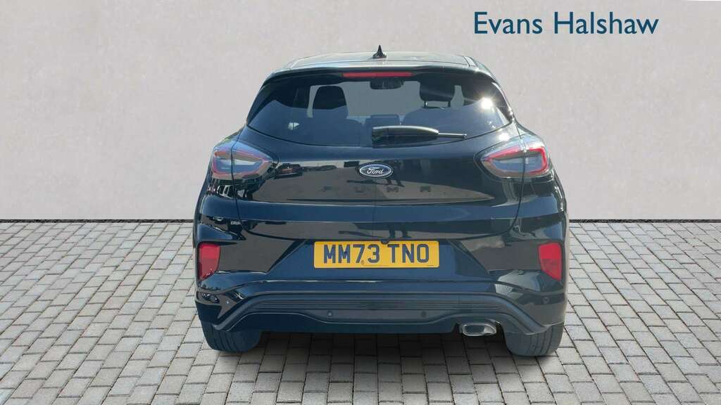 Ford Puma 1.0 Ecoboost Hybrid Mhev St-line X 2023 MM73TNO Black #5