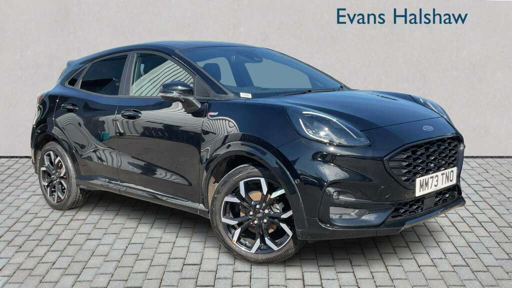 Ford Puma 1.0 Ecoboost Hybrid Mhev St-line X 2023 MM73TNO Black