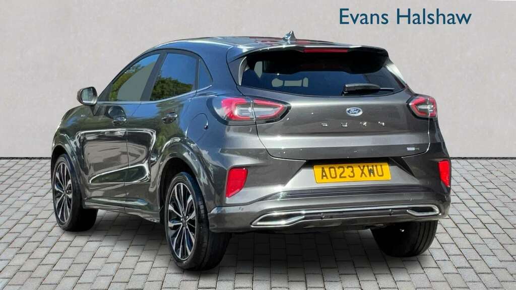 Ford Puma 1.0 Ecoboost Hybrid Mhev 155 St-line Vignale 2 AO23XWU Grey #2