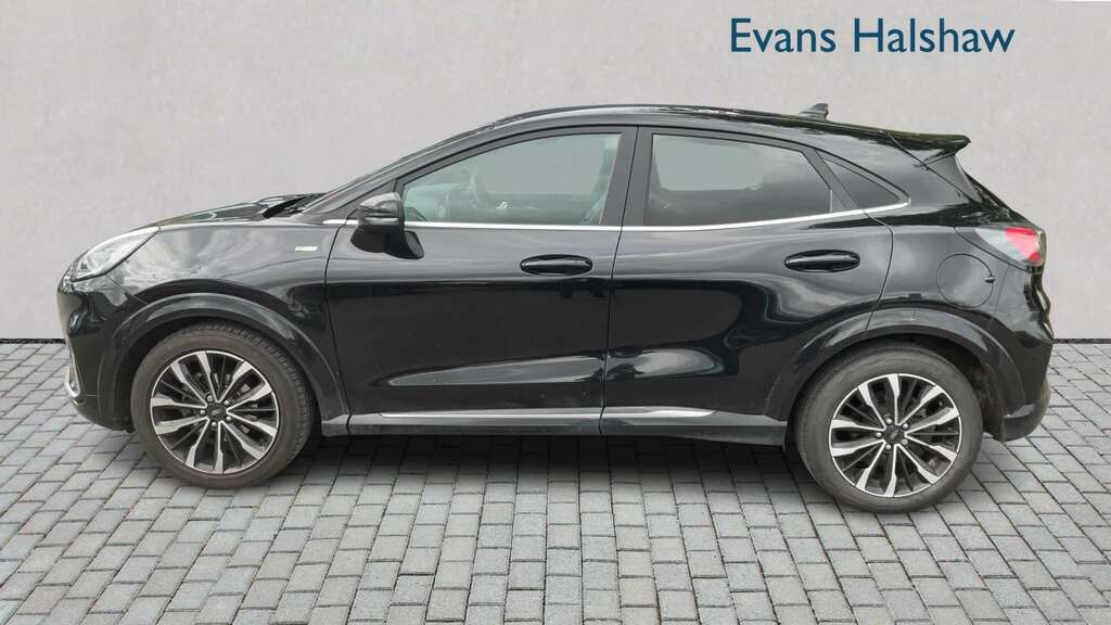 Ford Puma 1.0 Ecoboost Hybrid Mhev 155 St-line Vignale 2 LC22OMR Black #2