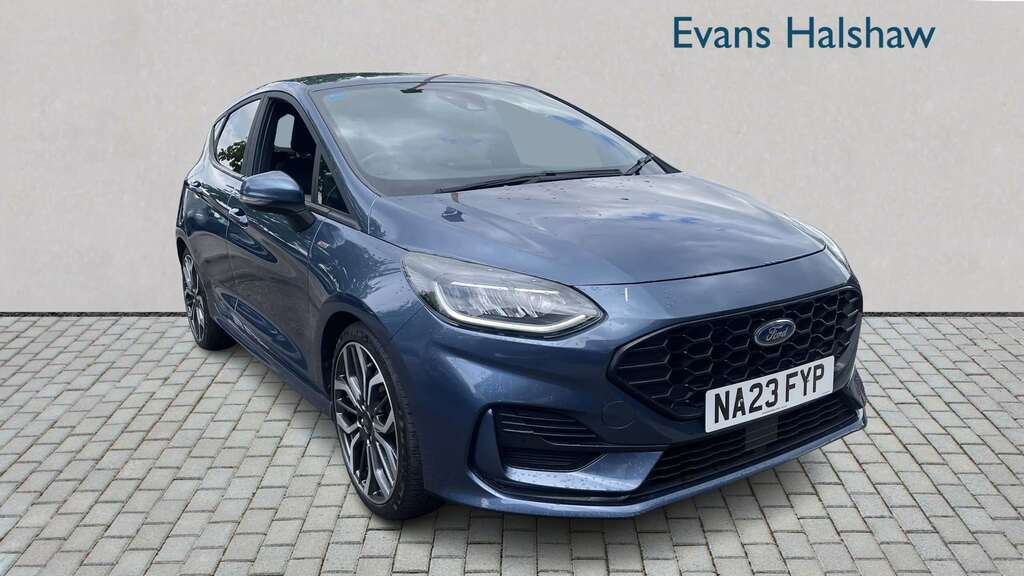 Ford Fiesta 1.0 Ecoboost Hbd Mhev 125 St-line X 2023 Blue