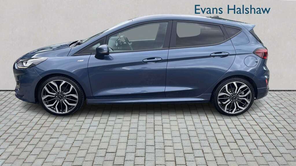 Ford Fiesta 1.0 Ecoboost Hbd Mhev 125 St-line X 2023 NA23FYP Blue #4