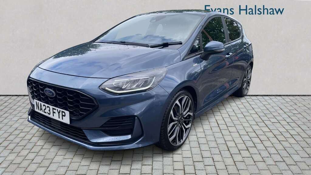 Ford Fiesta 1.0 Ecoboost Hbd Mhev 125 St-line X 2023 NA23FYP Blue #3